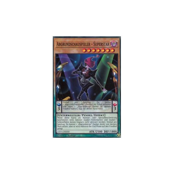Abgrundschauspieler - Superstar LED3-DE050