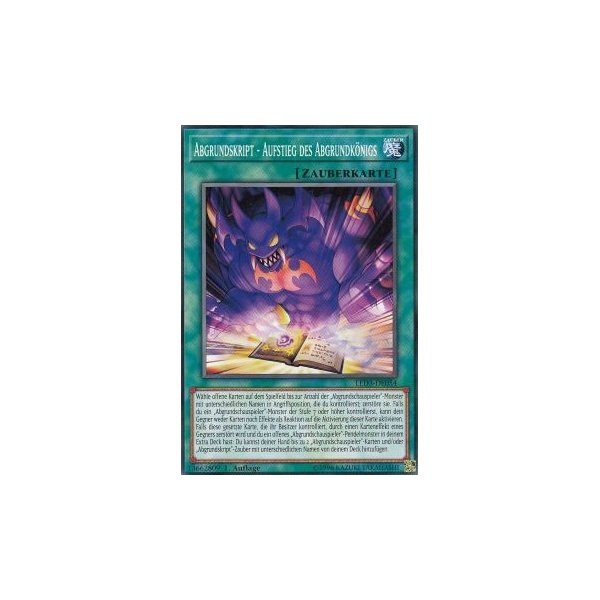 Abgrundskript - Aufstieg des Abgrundk&ouml;nigs LED3-DE054