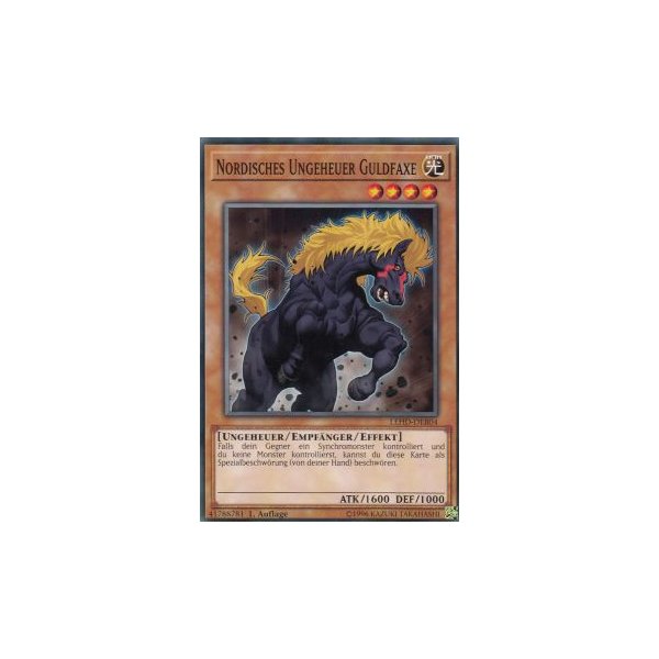 Nordisches Ungeheuer Guldfaxe LEHD-DEB04