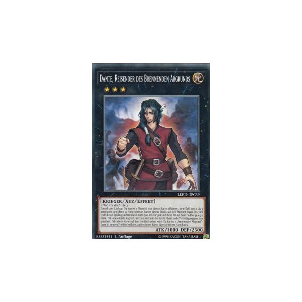 Dante, Reisender des Brennenden Abgrunds LEHD-DEC39