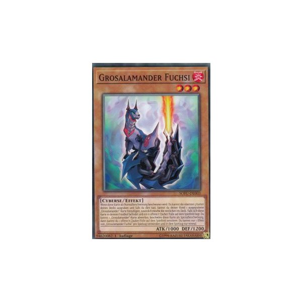 Grosalamander Fuchsi SOFU-DE003