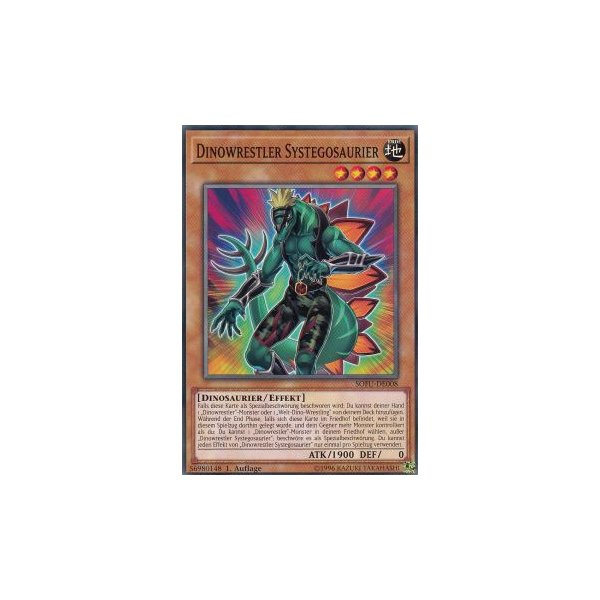 Dinowrestler Systegosaurier SOFU-DE008