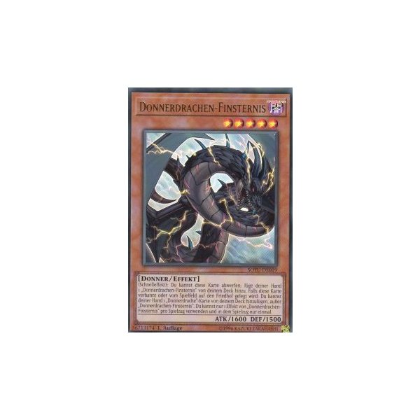 Donnerdrachen-Finsternis SOFU-DE019