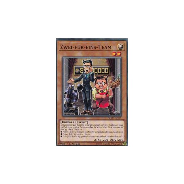 Zwei-f&uuml;r-eins-Team SOFU-DE032