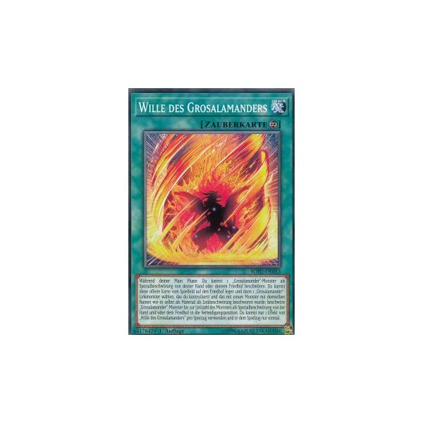 Wille des Grosalamanders SOFU-DE053