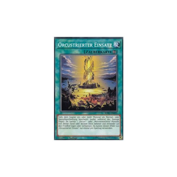 Orcustrierter Einsatz SOFU-DE059