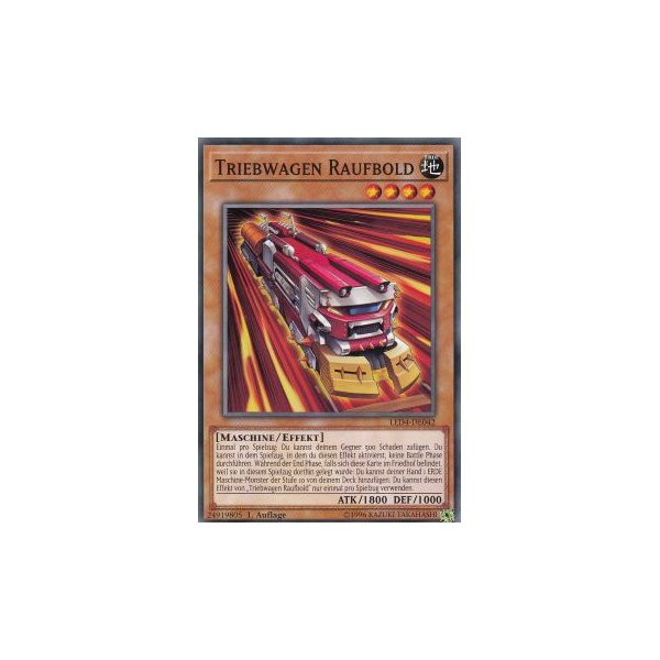 Triebwagen Raufbold LED4-DE042