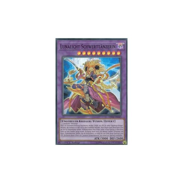Lunalicht Schwertt&auml;nzerin LED4-DE045