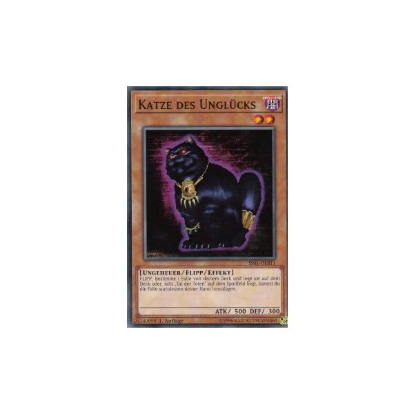 Katze des Ungl&uuml;cks SS01-DEB11