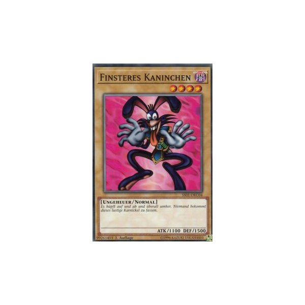 Finsteres Kaninchen SS01-DEC04