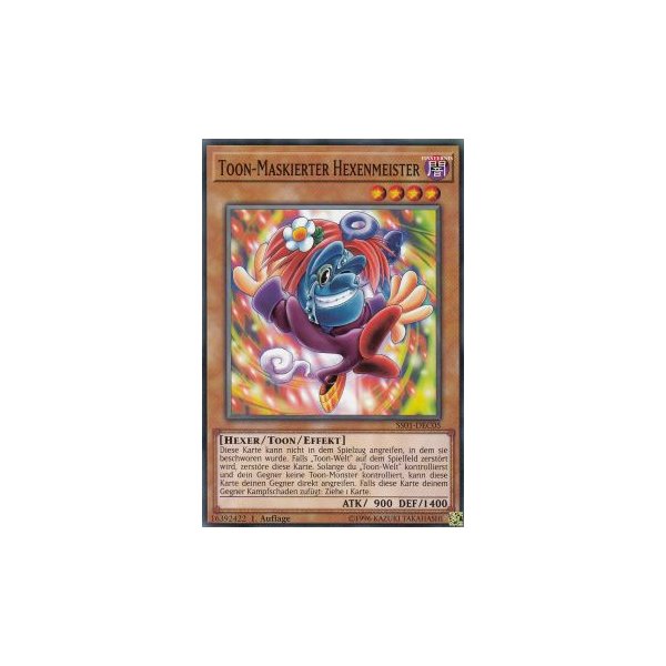 Toon-Maskierter Hexenmeister SS01-DEC05