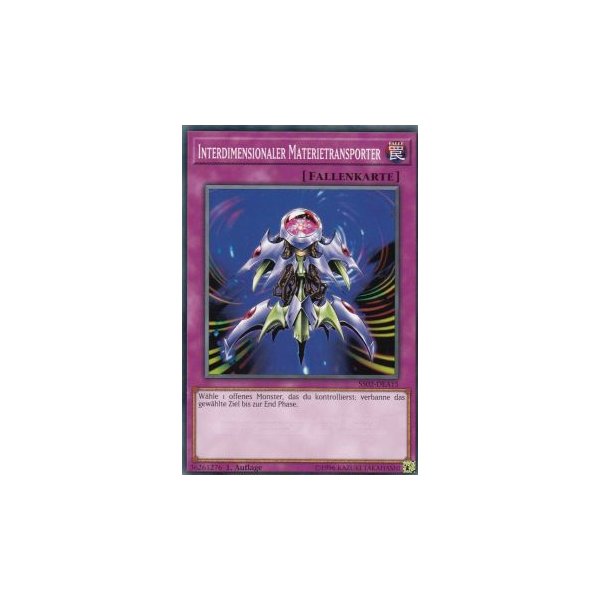 Interdimensionaler Materietransporter SS02-DEA15