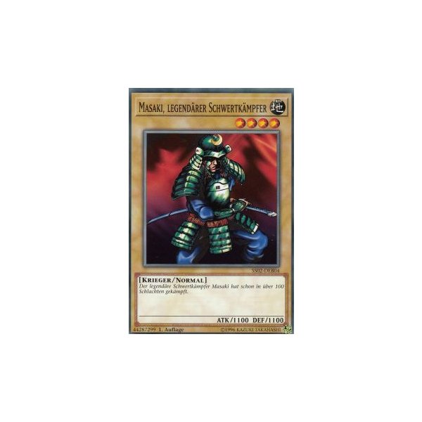 Masaki, legend&auml;rer Schwertk&auml;mpfer SS02-DEB04