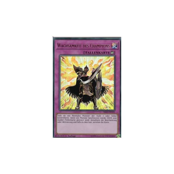 Wachsamkeit des Champions SS02-DEV01