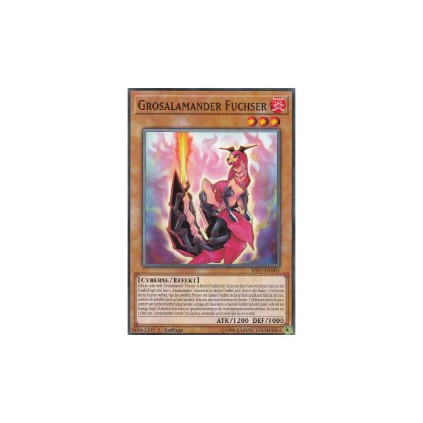 Grosalamander Fuchser SAST-DE005