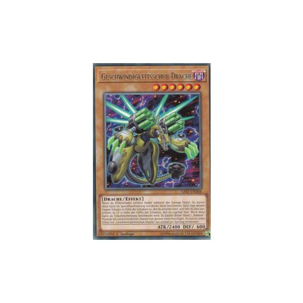 Geschwindigkeitsschub-Drache SAST-DE006