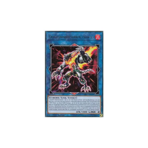 Grosalamander Sonnenlichtwolf SAST-DE048