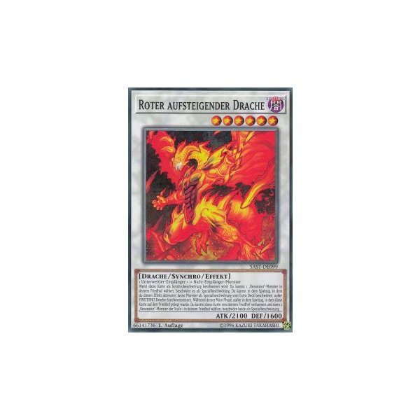 Roter aufsteigender Drache SAST-DE099
