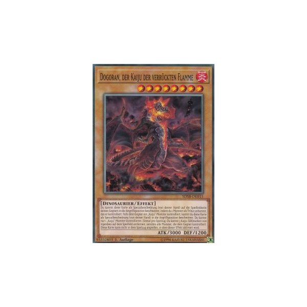 Dogoran, der Kaiju der verr&uuml;ckten Flamme SDSB-DE015