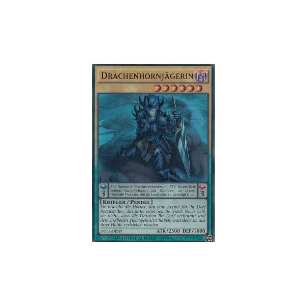 Drachenhornj&auml;gerin DUEA-DESP1