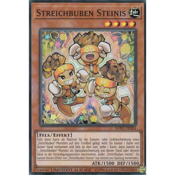 Streichbuben Steinis SOFU-DESE4