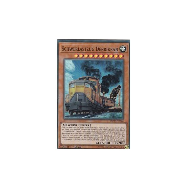 Schwerlastzug Derrikran INCH-DE046