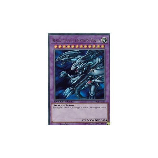 Blau&auml;ugiger ultimativer Drache SBLS-DE012