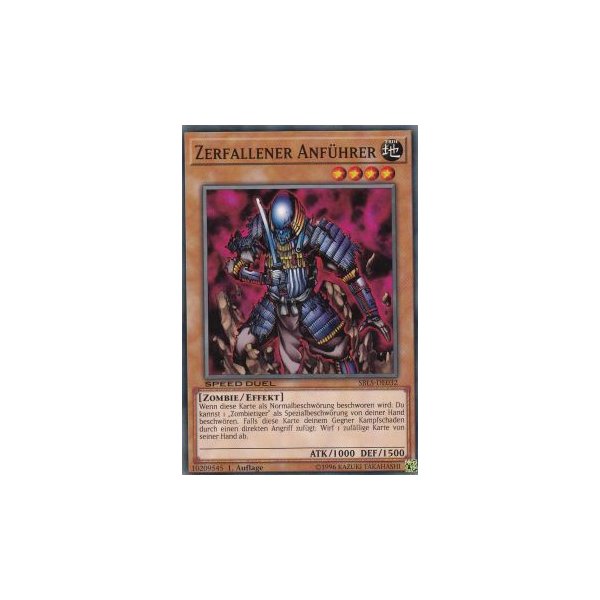 Zerfallener Anf&uuml;hrer SBLS-DE032