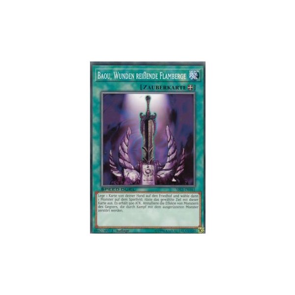 Baou, Wunden rei&szlig;ende Flamberge SBLS-DE041