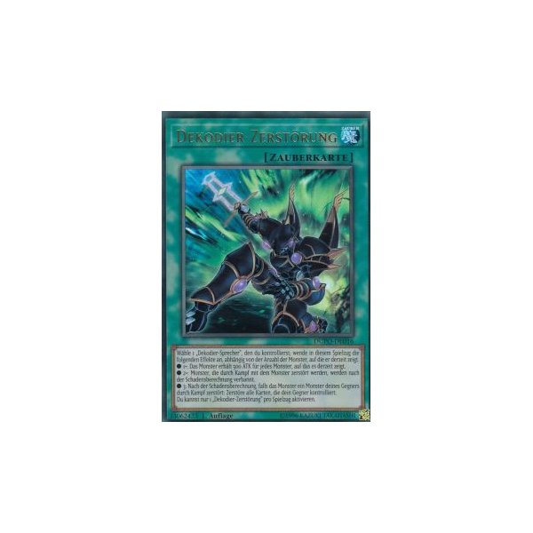 Dekodier-Zerst&ouml;rung DUPO-DE016