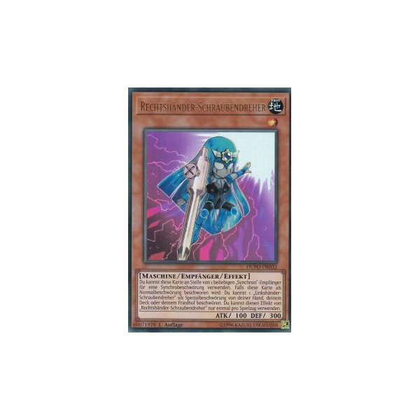 Rechtsh&auml;nder-Schraubendreher DUPO-DE032