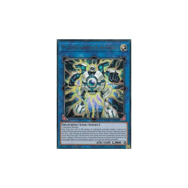 Platinfarbener Apparat DUPO-DE039