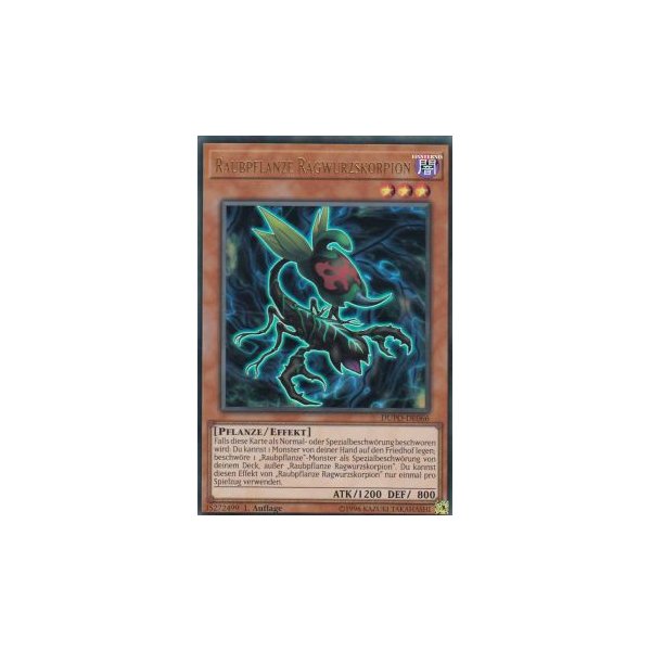 Raubpflanze Ragwurzskorpion DUPO-DE066