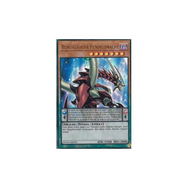 Bunt&auml;ugiger Pendeldrache DUPO-DE105