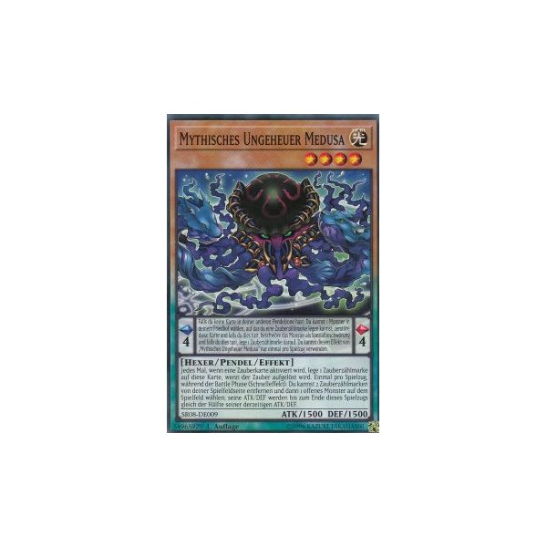 Mythisches Ungeheuer Medusa SR08-DE009