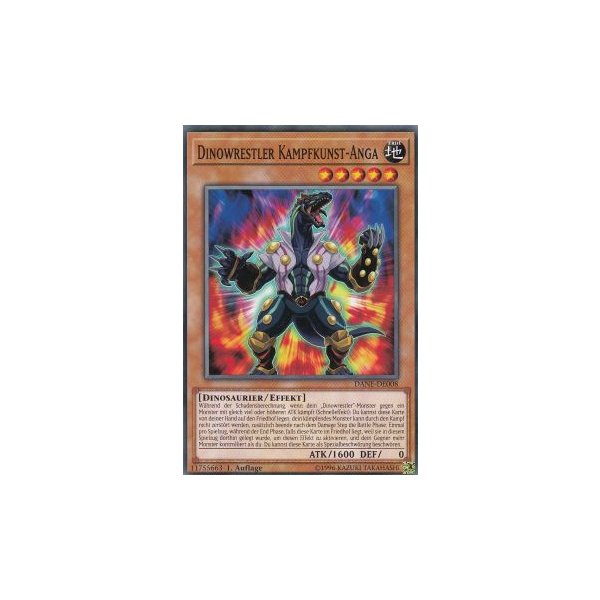Dinowrestler Kampfkunst-Anga DANE-DE008