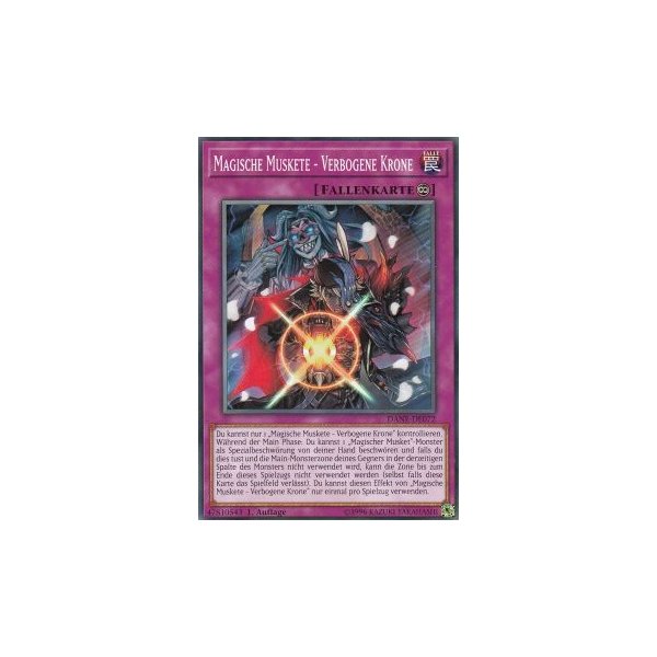 Magische Muskete - Verbogene Krone DANE-DE072