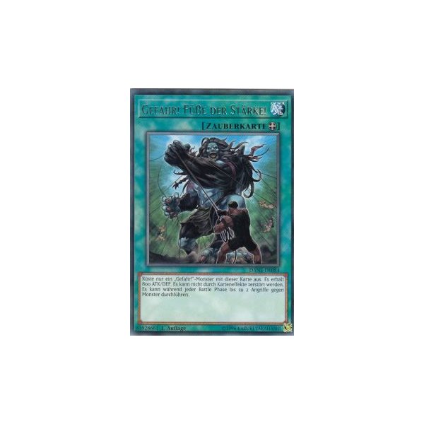 Gefahr! F&uuml;&szlig;e der St&auml;rke! DANE-DE084