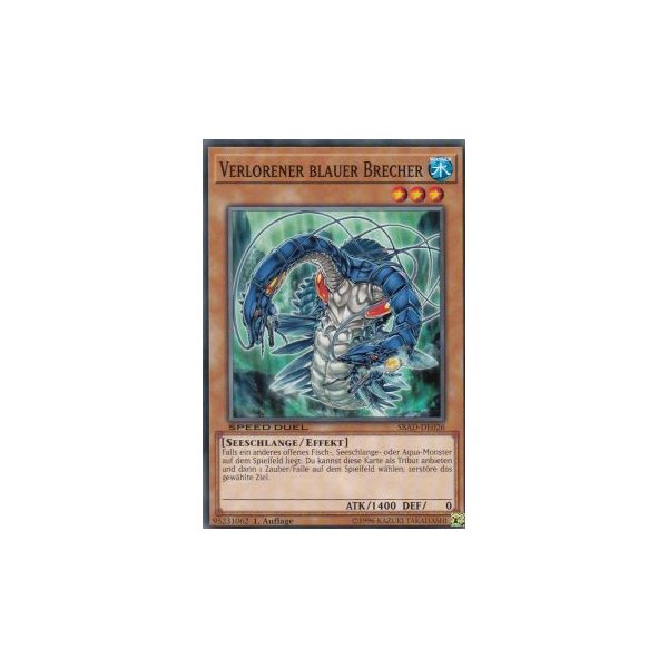 Verlorener blauer Brecher SBAD-DE026