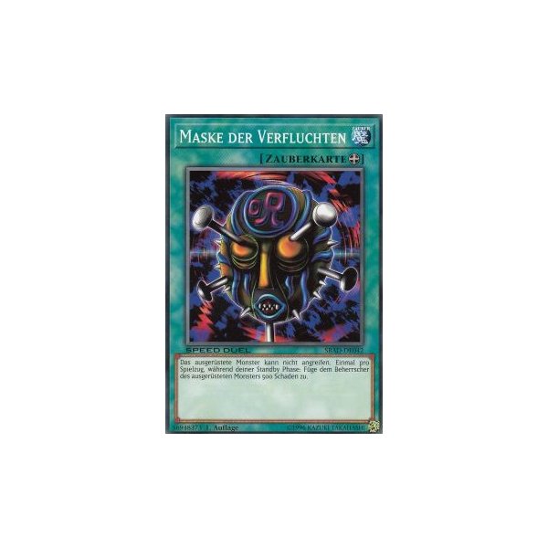 Maske der Verfluchten SBAD-DE042