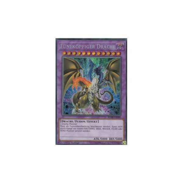 F&uuml;nfk&ouml;pfiger Drache BLHR-DE000