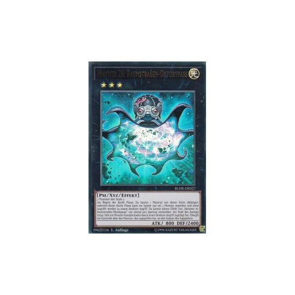 Nummer 26: Raumstra&szlig;en-Oktobypass BLHR-DE027