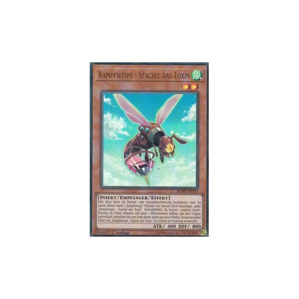 Kampfwespe - Stachel das Toxin BLHR-DE033