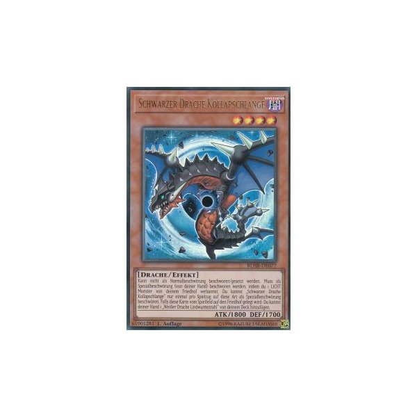 Schwarzer Drache Kollapschlange BLHR-DE077