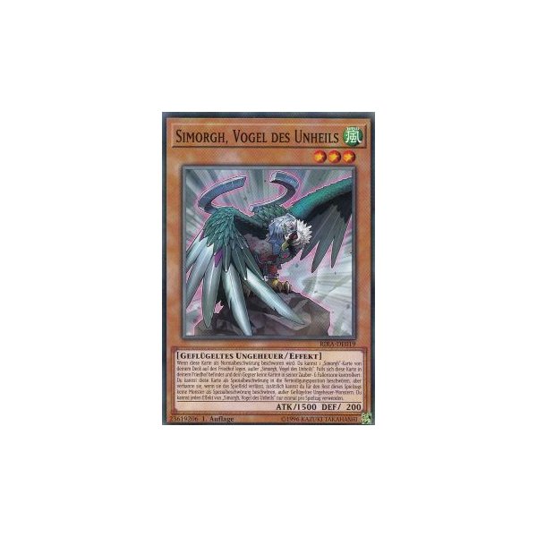 Simorgh, Vogel des Unheils RIRA-DE019