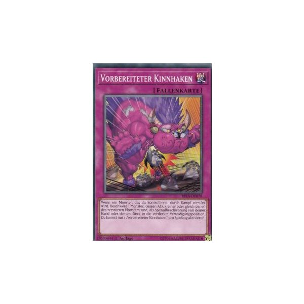 Vorbereiteter Kinnhaken RIRA-DE078