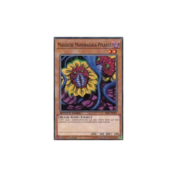 Magische Mandragola-Pflanze SBSC-DE001