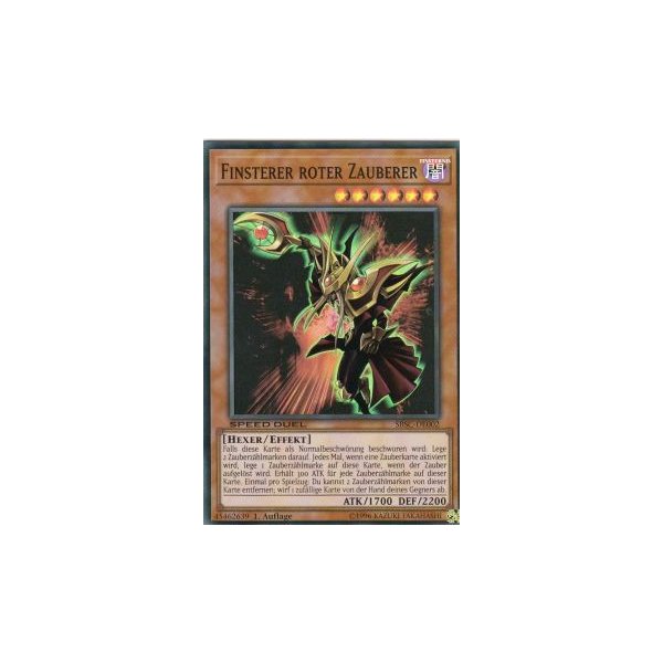 Finsterer roter Zauberer SBSC-DE002