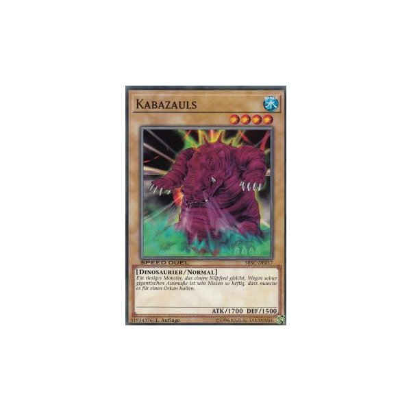 Kabazauls SBSC-DE017