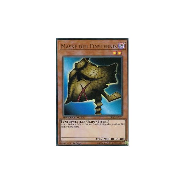 Maske der Finsternis SBSC-DE033